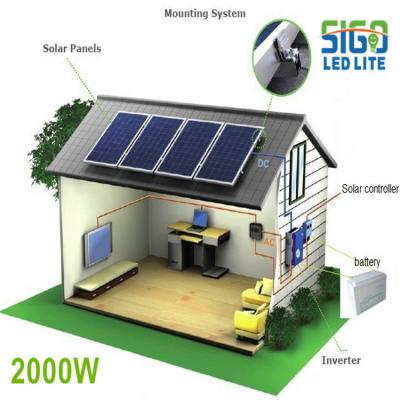 Hệ thống năng lượng mặt trời ngoài lưới có thể tùy chỉnh 1-5KW
