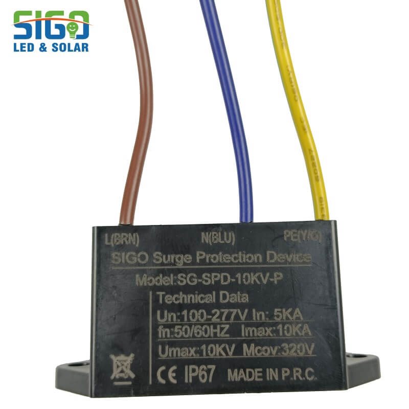 Công nghệ SIGOLED- 10KV SPD cho đèn đường LED